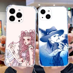 Paradise Kiss Manga Phone Case For iPhone 16,15,14,13,12,11 Plus,Pro,Max,XR,XS,X,7,8 Plus,SE,Mini Transparent Silicone Soft