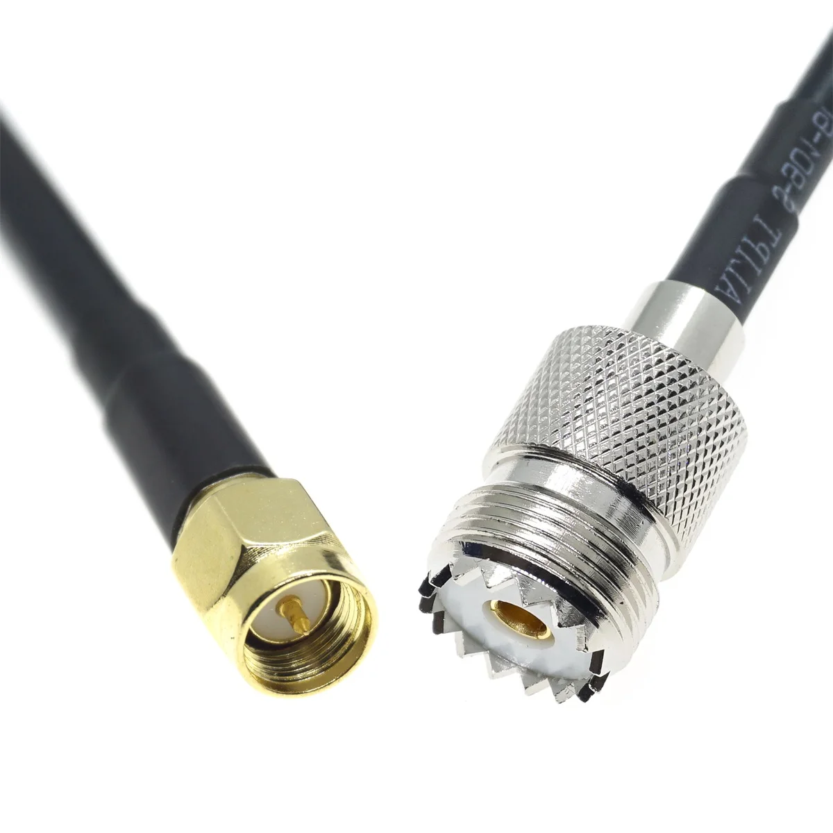 15m 30cm 50cm 75cm 100cm 1M 2M 3M RG58 SMA male To UHF Female SO-239 Connector 50-3 RF Coaxial Coax Cable 50ohm Jumper