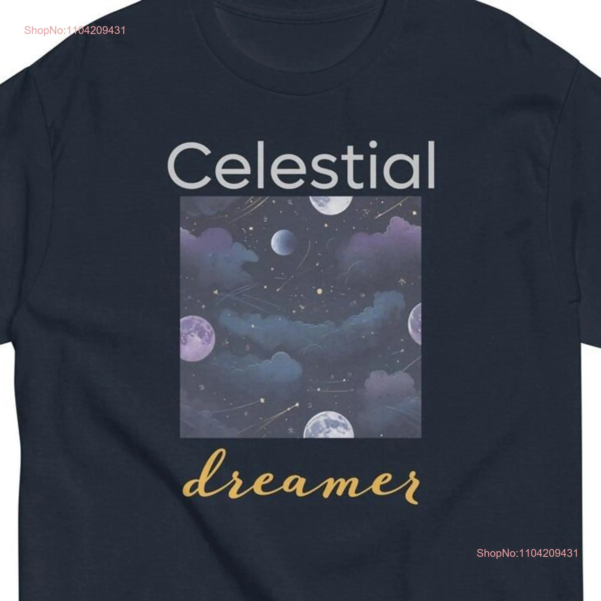 Celestial t shirt Astrology lover Stargazer Spiritual mystical design Lost in the Stars Hand drawn art dreamy classic tee