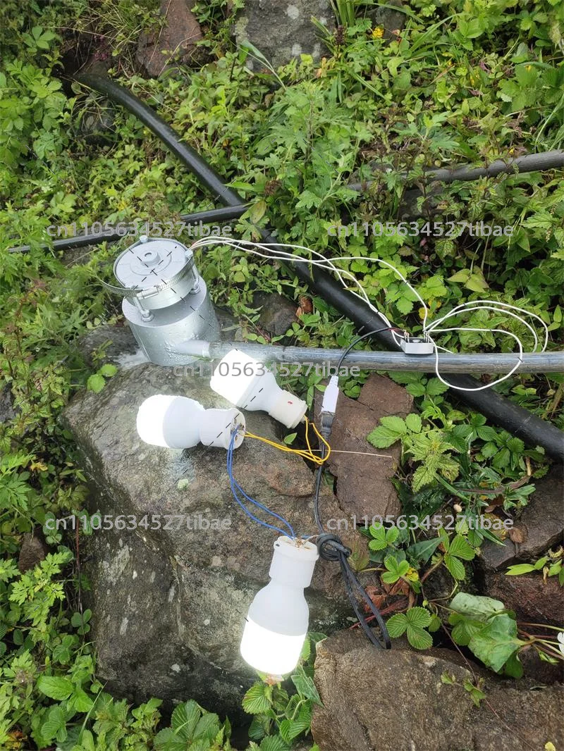 300W Aluminum Alloy Micro Hydro Generator 220V for Home Charging and Lighting