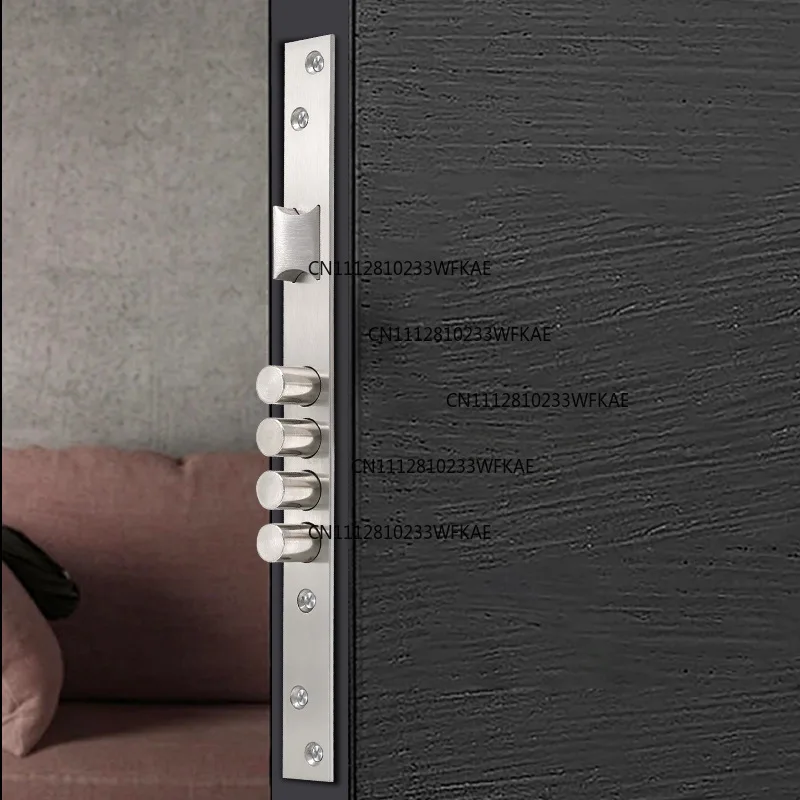 Stainless steel anti-theft lock body 5085 6085 7085 cylindrical lock body universal type
