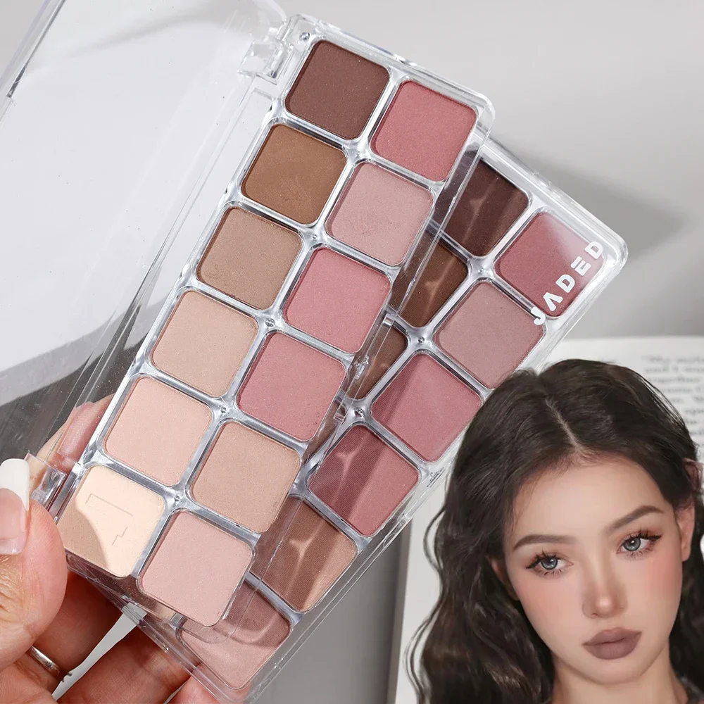 12 Paleta kolorowych cieni do powiek niskie nasycenie wszystkie matowe cieni do powiek makijaż nagi czysty kolor oczu Pigment trwały cień do powiek Paleta