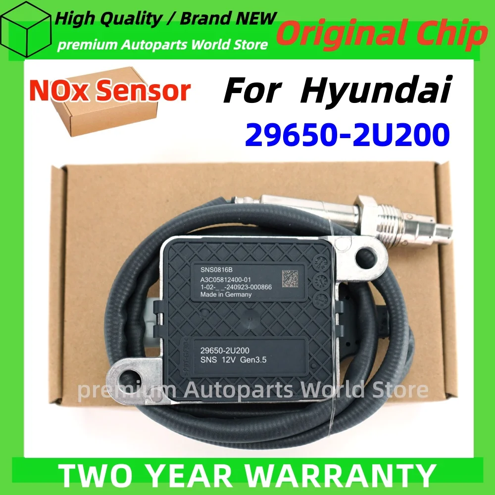 

29650-2U200 SNS0817B Nitrogen Oxygen NOx Sensor 296502U200 29640-2FRD0 For Hyundai Tucson 2018- Kia Sportage