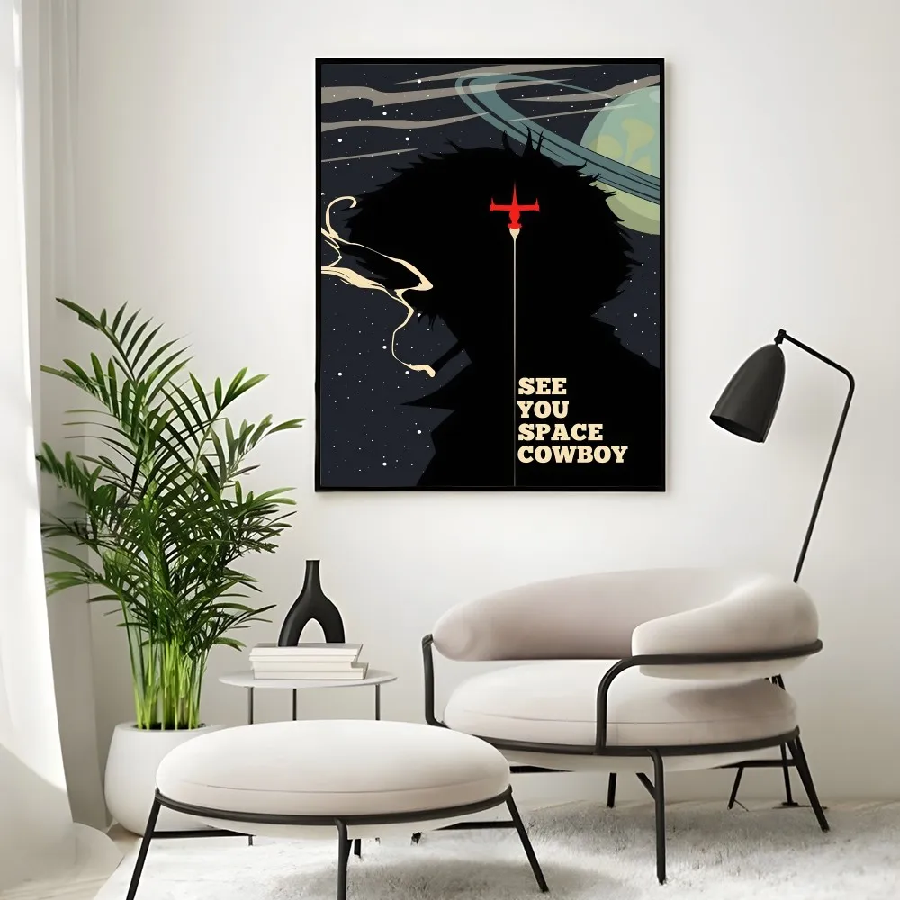 Anime C-Cowboy Bebop Poster Prints Wall Sticker Poster Wall Art Painting Study Nordic Home Decor