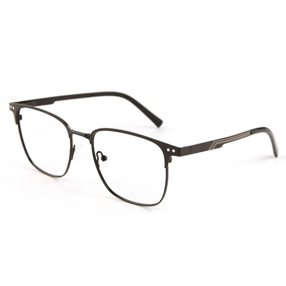 

Fashionable Unisex Plain Square Glasses for Men and Women Soft Black, Anti Blue Light Magnetic glasses Cycling business glasses
