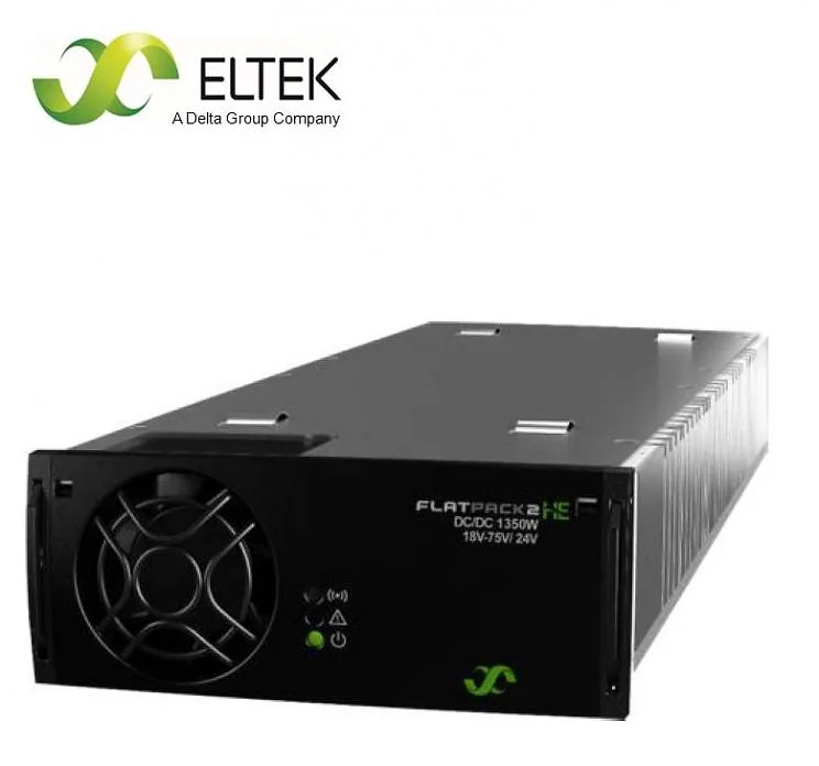 

Eltek Flatpack2 24V DC DC Converter 1350W 18-75 V Rectifier Module Part No. 241115.600