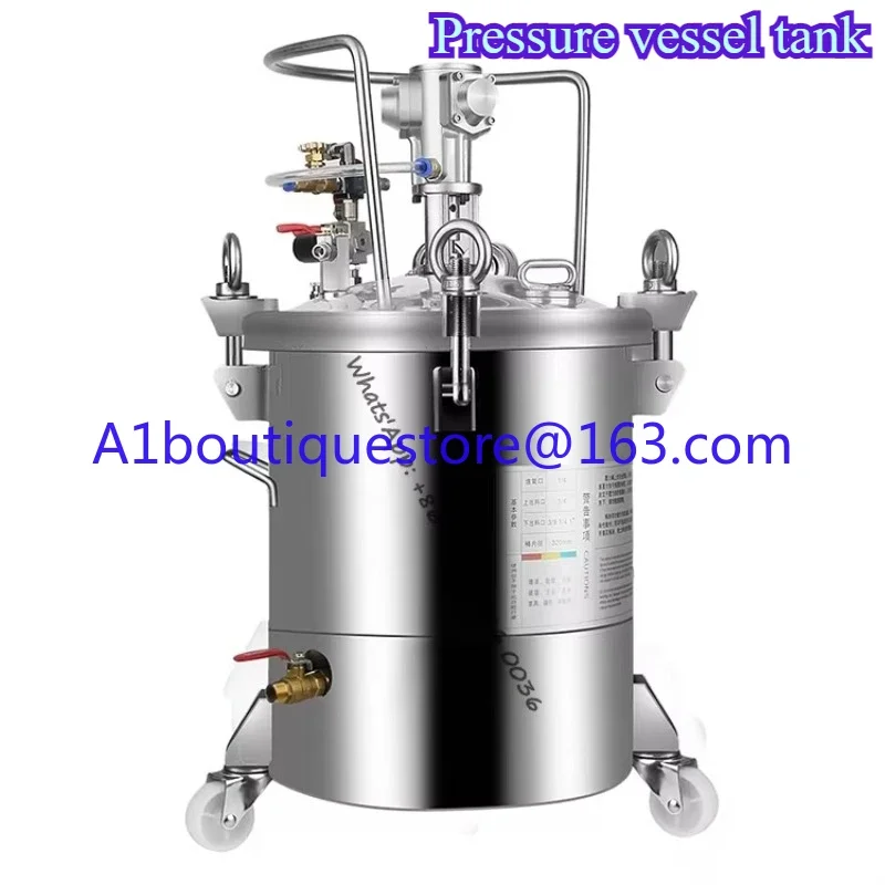 20 liters sprayer adjusting agitator pressure tank 304 stainless steel air pressure tank