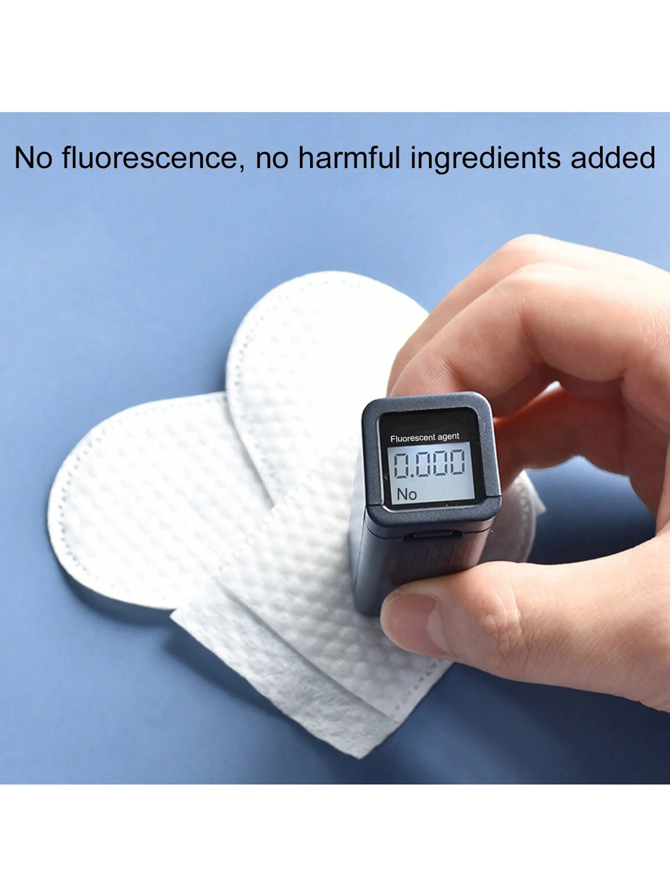 30 قطعة/50 قطعة/100 قطعة المتاح إصبع المهد من نوع مزيل ماكياج منصات على شكل حرف U غير المنسوجة النسيج على الوجهين جيب من نوع لينة خالية من الوبر مزيل ماكياج مع تأثير جيد