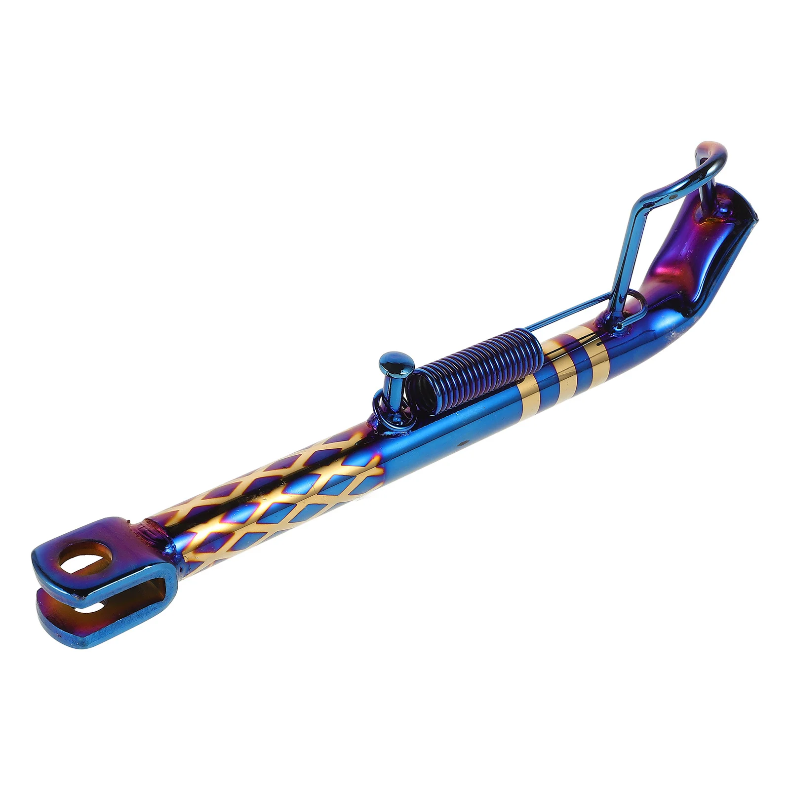 

Solid Motorcycle Kickstand Side Support Stand Electric Scooter Parts Anti-Slip Grid Pattern Long-Lasting Use Scooter Parts