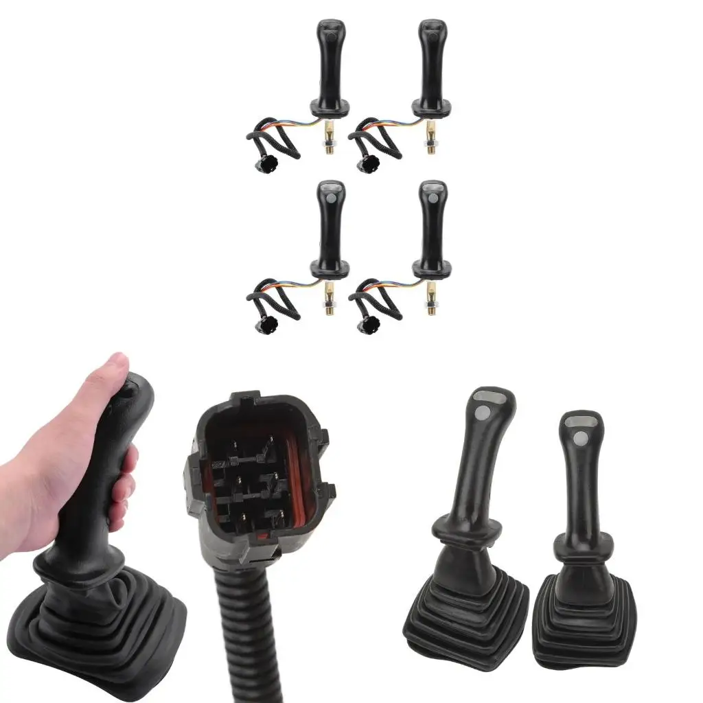  Replacement Professional Hydraulic Joystick Lever 6 Pin 3 Button For DH150
