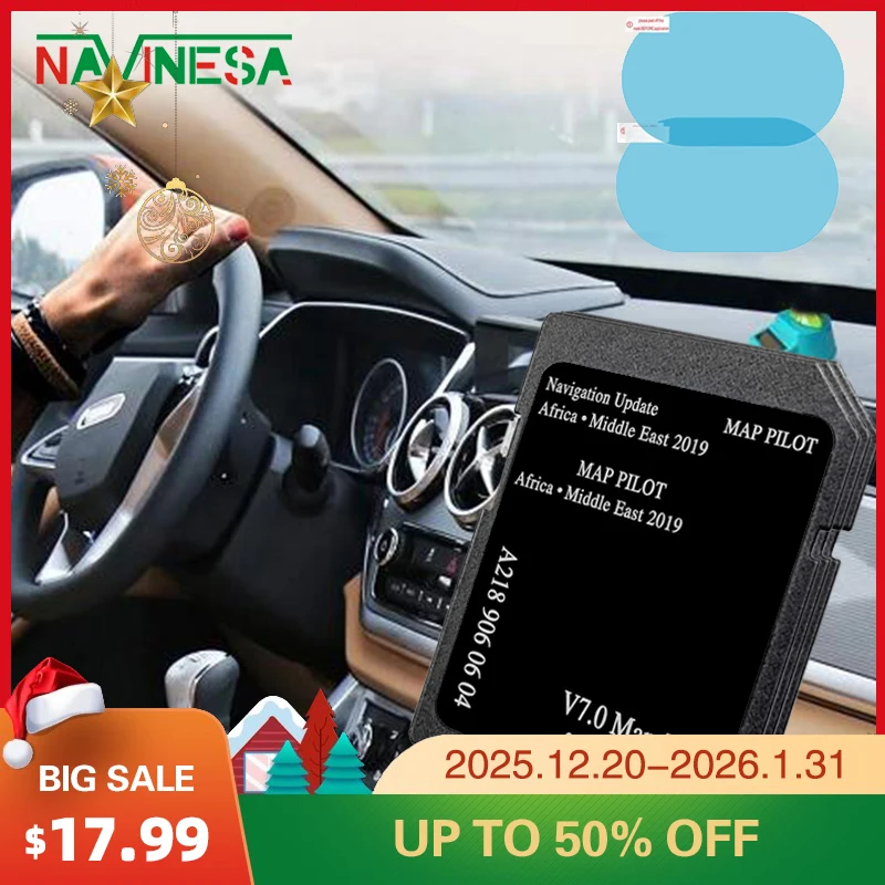 

Africa Middle East Navigations GARMIN System for Mercedes GL/GLA/GLE/GLS-class A2189060604 Version7 Car 2019 SAT NAV SD Card