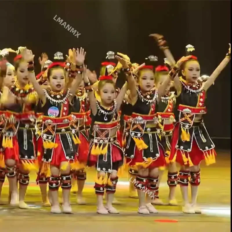 Zhuang, Tujia, Yao, Yi, Miao ethnic minority performance costumes, Miao Ling vocal performance costumes
