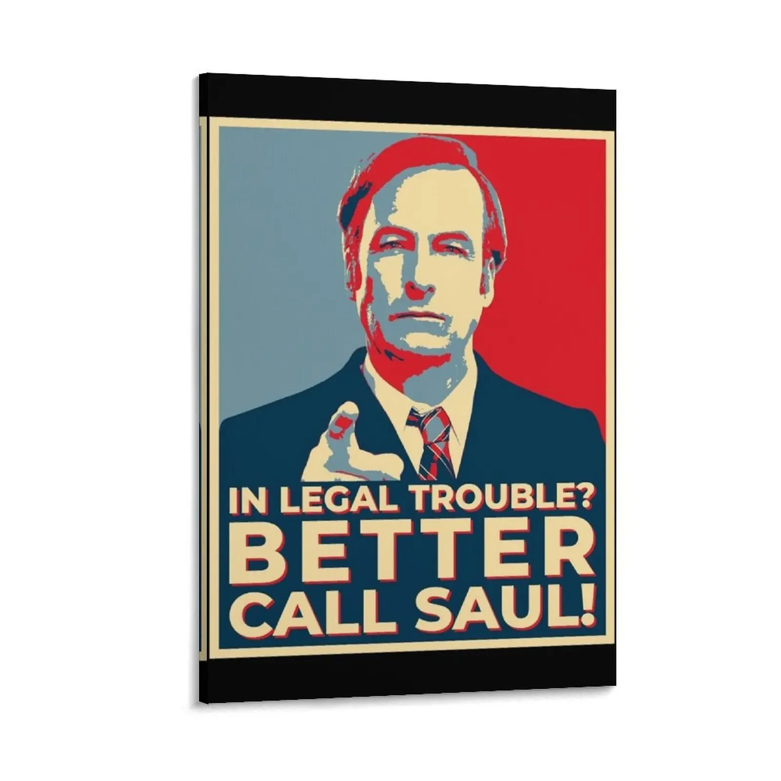 Saul Goodman James Mcgill Breaking Bob Odenkirk Bad And Better Call Saul Pop Art Poster Canvas Painting anime figure