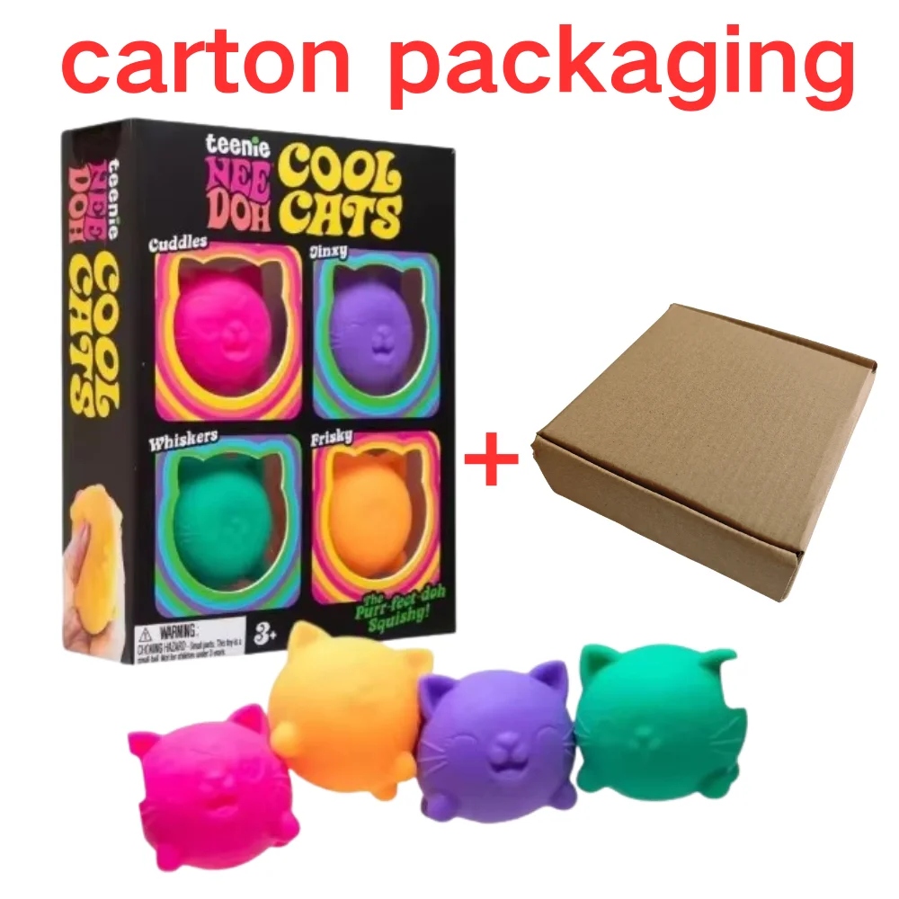 Super Squish Squishy Spielzeug Schylling NeeDoh Nice Cube Sensorisches Stressabbau- und Anti-Angst-Quetschspielzeug