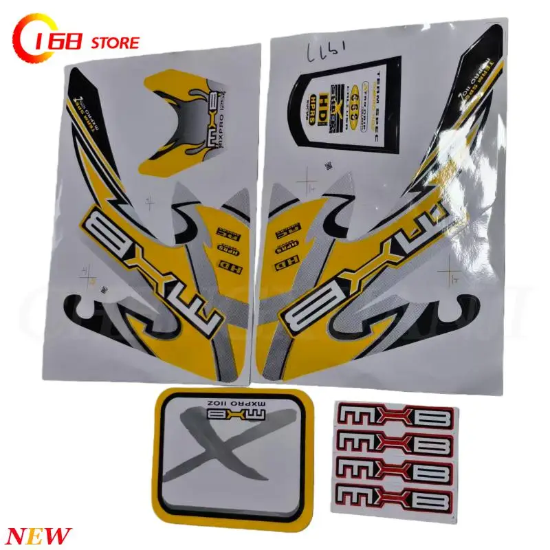 

Motorcycle Decal Sticker Yellow Racing Motorcycle Kohis Sticker Crf50 Sticker for CRF 50cc Pit Dirt Bike Decal