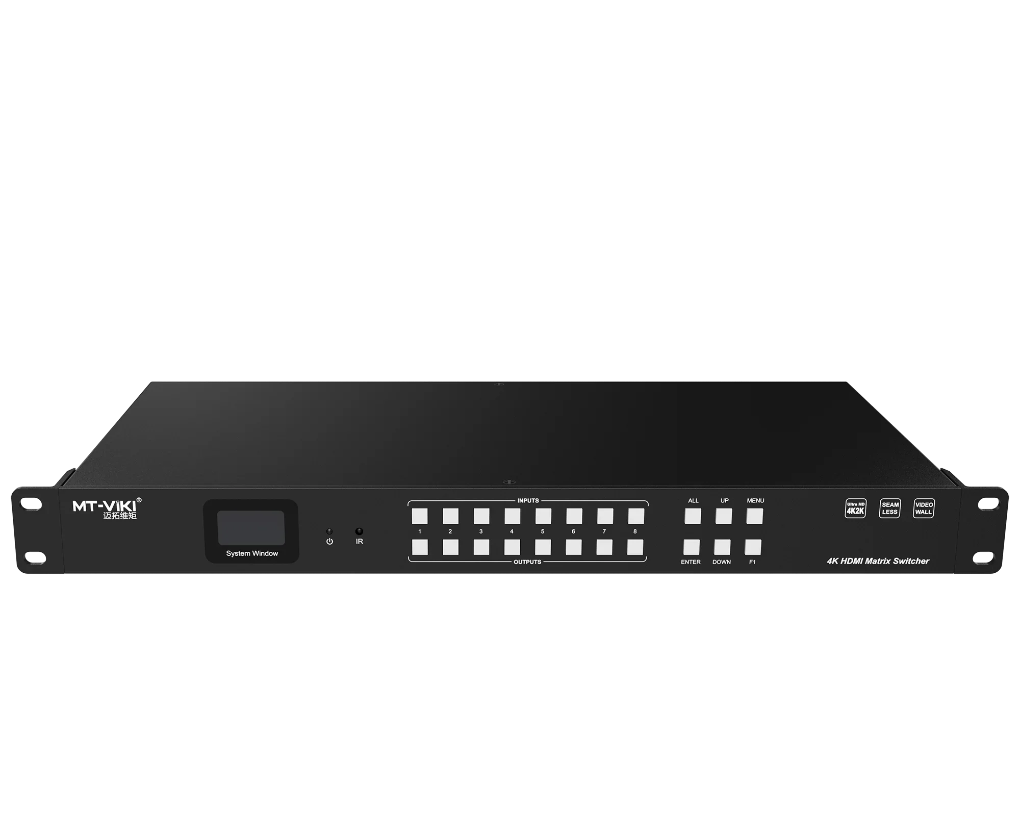 MT-VIKI 4K naadloze HDMI-matrix 8x8 met splitsen en audio, beschikbaar voor 4x4 8x8 8x16 16x16 32x32 36x36 72x72