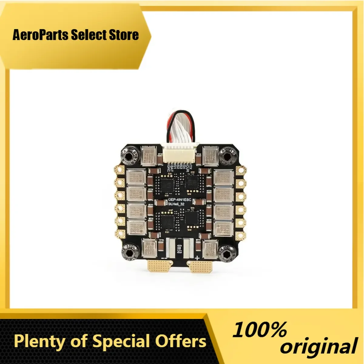 AeroPartsGEPRC TAKER F405 BL32 70A STACK Air Unit Direct Plug STM32F405 16M Black Box TAKER H70_96K 70A ESC Type-C USB 9V/5V Dua
