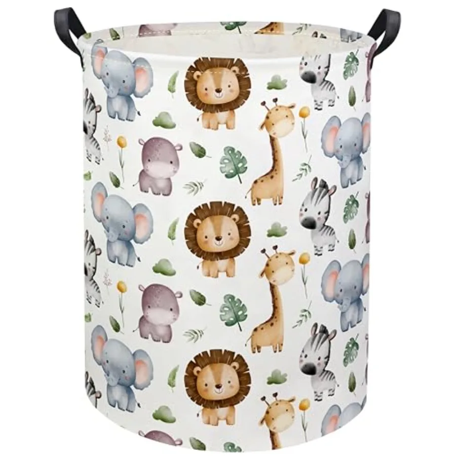 Cute Baby Laundry Hamper Storage Basket Organizer