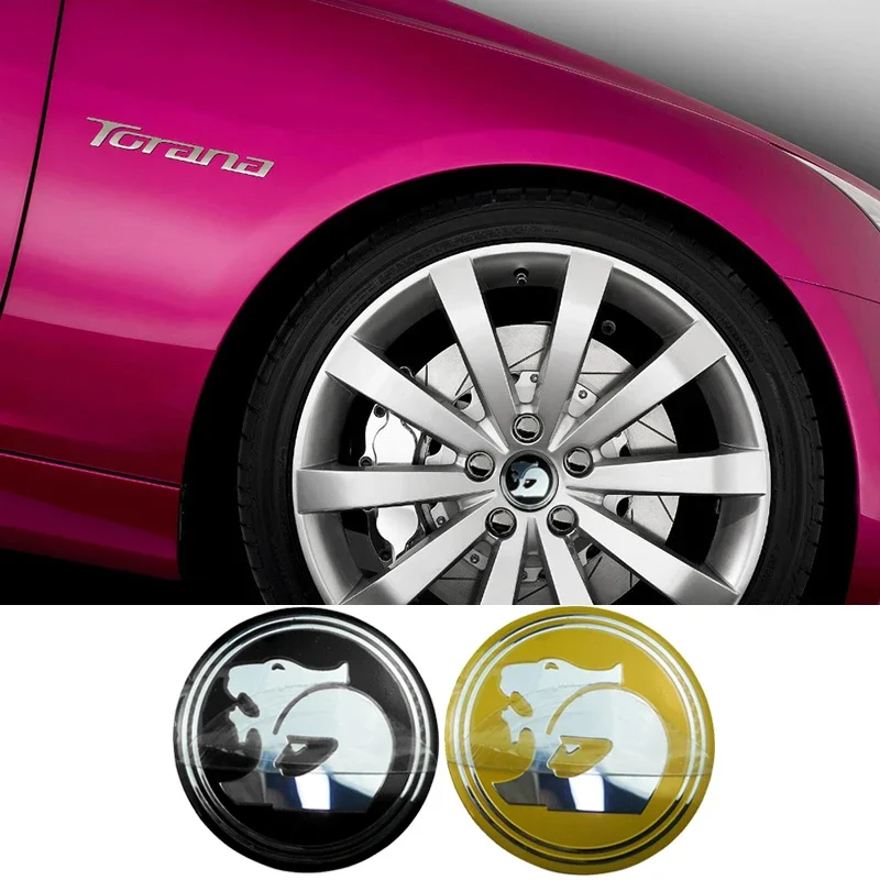 56mm Car Wheel Center Cap Sticker Hubcaps Badge for Holden Commodore Colorado HSV VE Cruze Captiva Barina Exterior Decoration