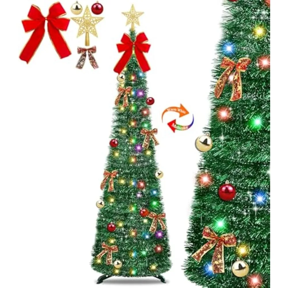 6 Ft Pop Up Tinsel … - image