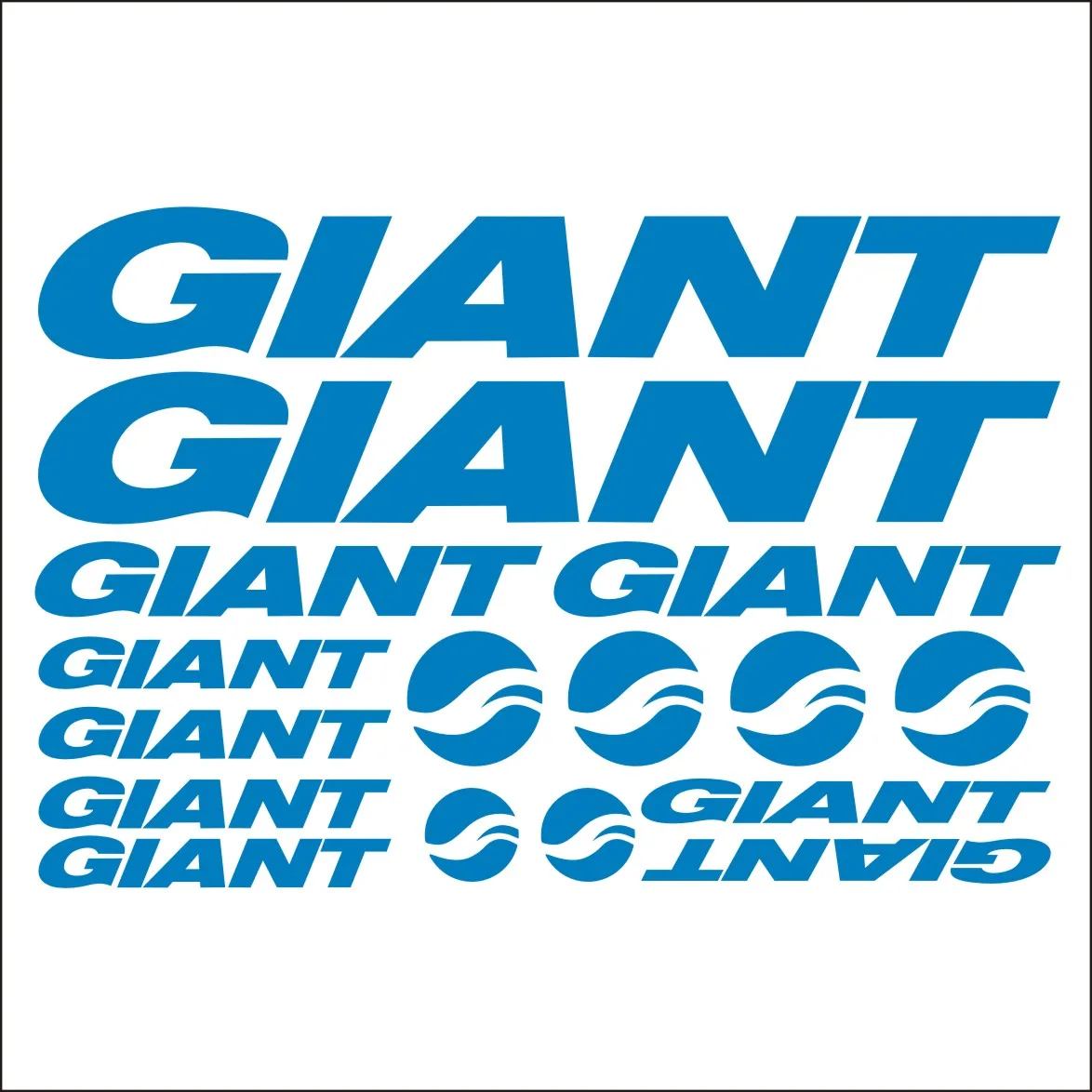 

Bicycle frame GIAN basic edition decorative personalized stickers, high-quality waterproof stickers for bicycle body