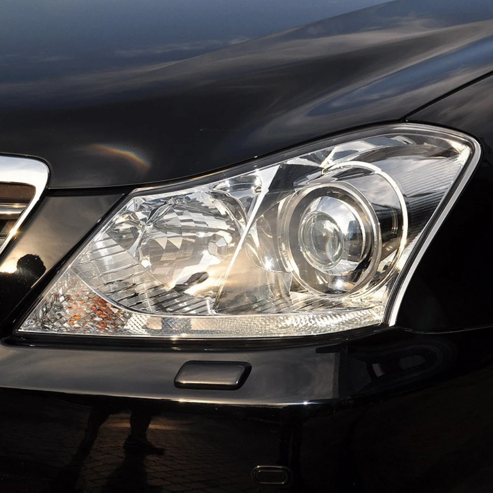 المصباح الظل عدسة شبكي لتويوتا كراون 2010 2011 2012 الجبهة عاكس الضوء غطاء المصباح كشافات غطاء