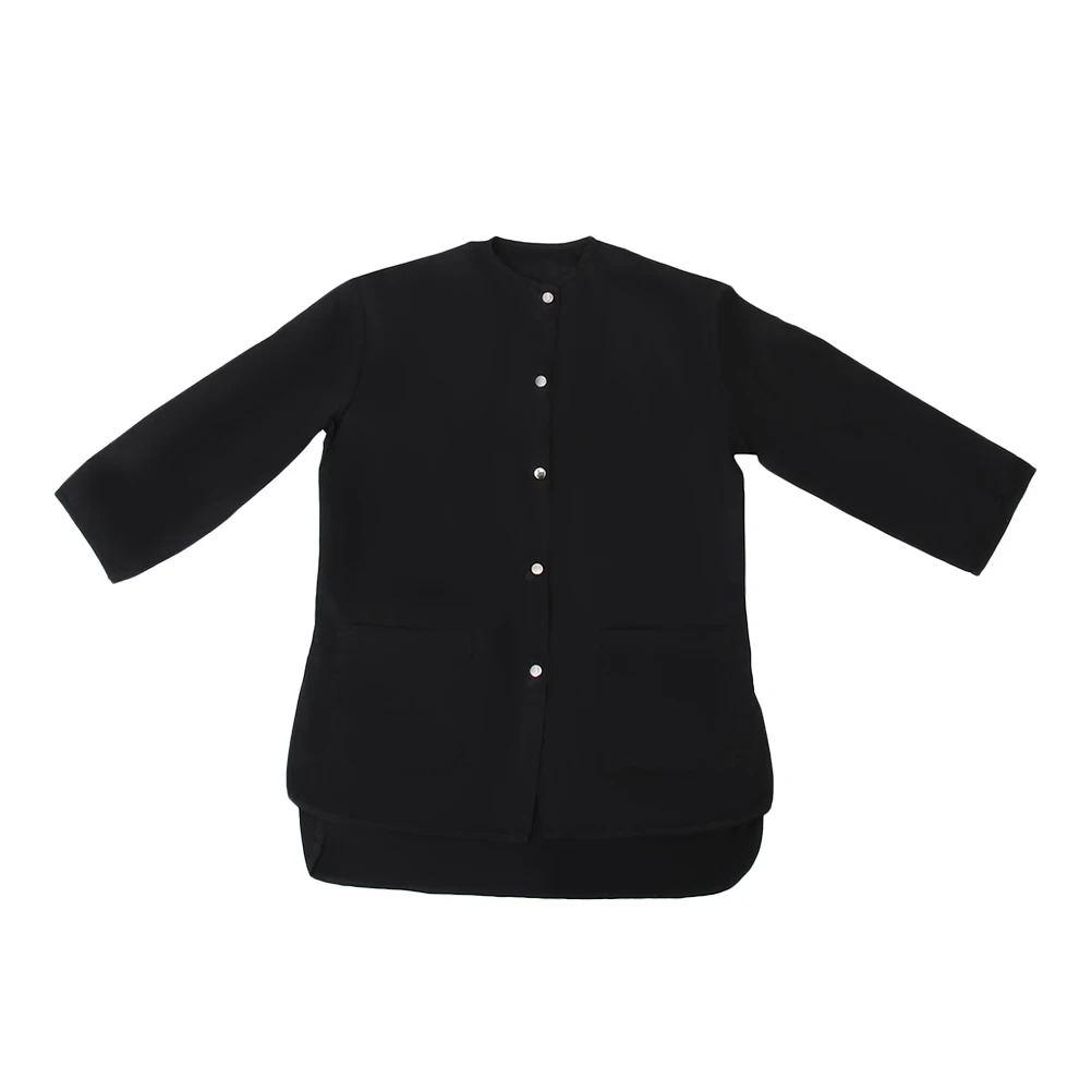 

Одежда для парикмахера из волокна, накидка для стрижки волос, легкая дышащая накидка для салона, парикмахерские аксессуары, фартук, легко чистится, быстро сохнет