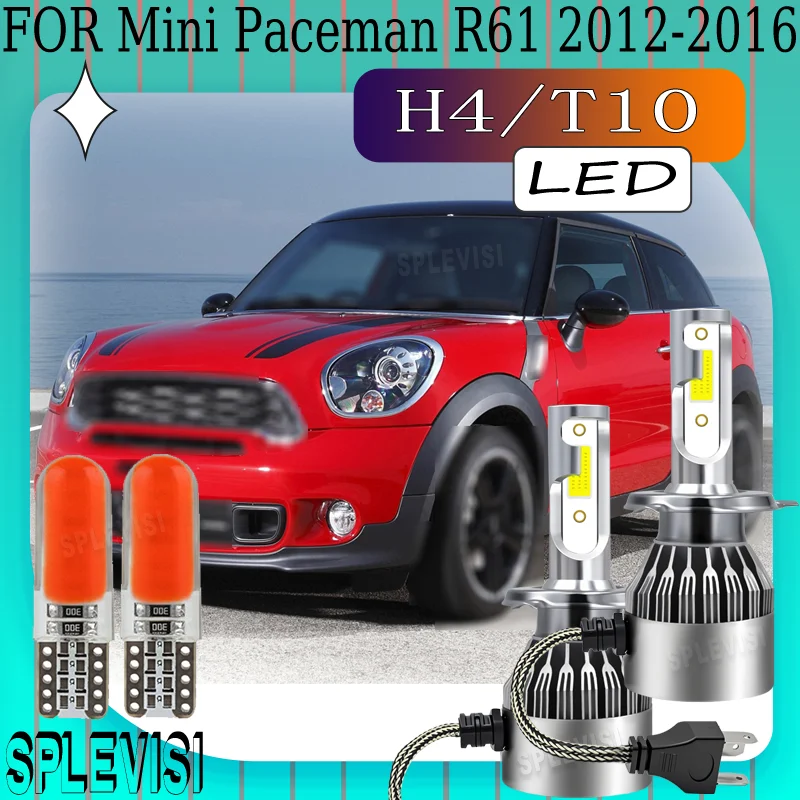 

Long Lifespan Plug and Play Power Saving Instant On Long Lifespan H4 LED headlight For Mini Paceman R61 2012 2013 2014 2015 2016