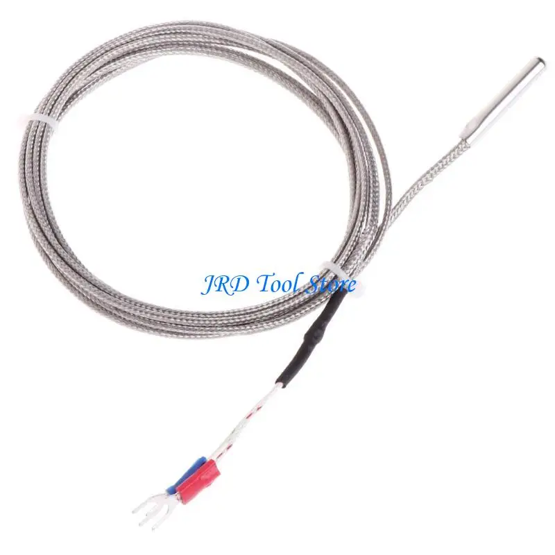 A2UD 2M temperatura termopar tipo K 0-600 ℃ 5*30 mm Probe acero inoxidable para medir temperatura del