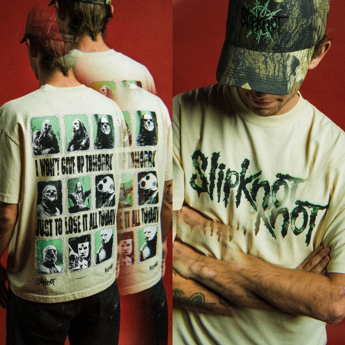 Spit It Out Weißes Slipknot Band T-Shirt aus Baumwolle mit Grafikdruck für Herren und Damen, Sommer-Streetwear – Detail 3