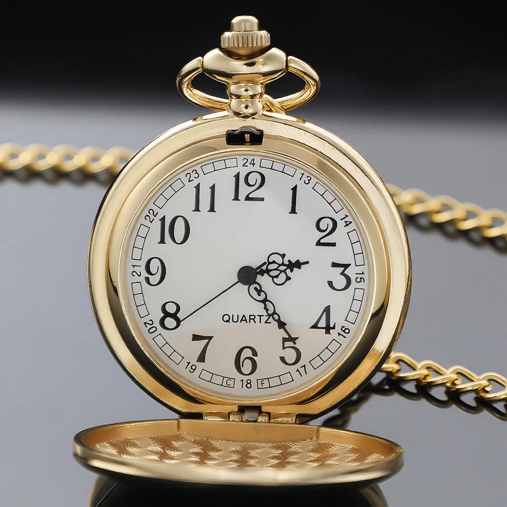 To My Daughter I Love You Quartz Pocket Watch Women Kids Necklace Pendant Fob Chain Christmas Birthday Clock Accessories Gift