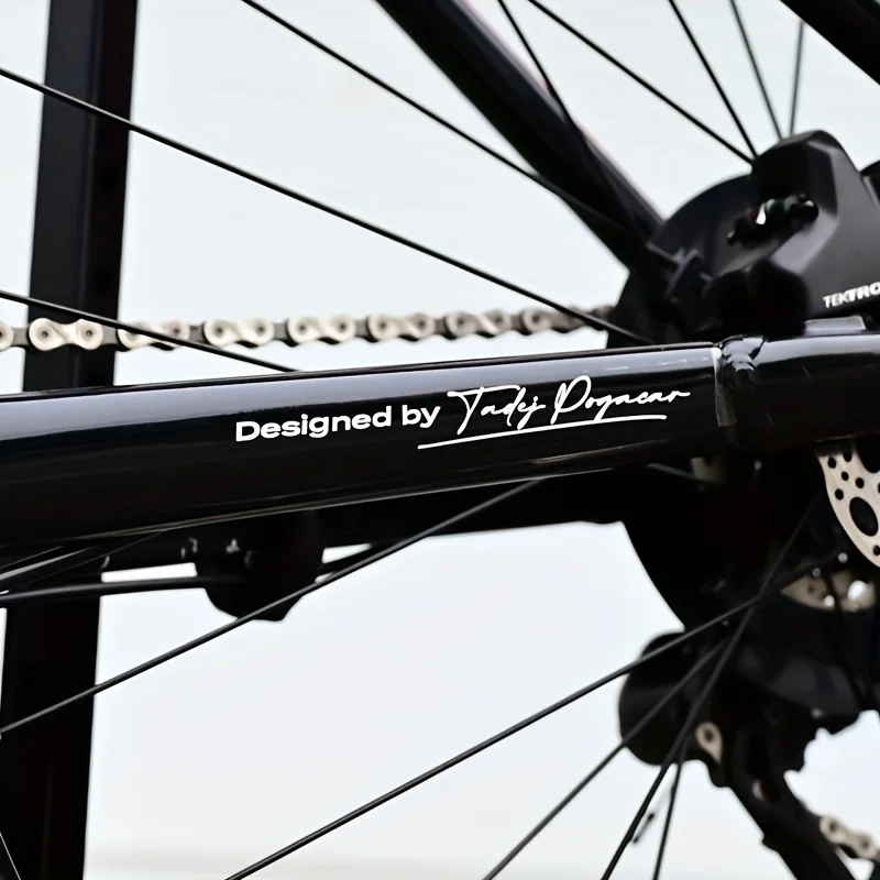 

Removable 2D Flat Sticky Decals, Suitable for Road Bikes, Mountain Bike Frames and Bike and Motorcycle Helmet Stickers