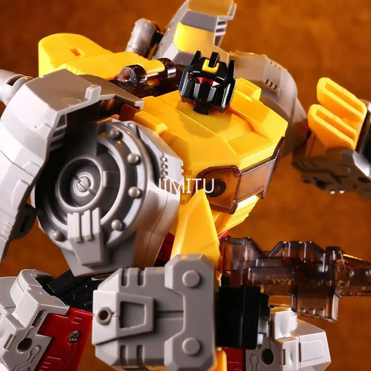 Kbb G1หุ่นยนต์แปลงร่าง TF grimlock ทำมือประกอบโมเดลตุ๊กตาขยับแขนขาได้ของเล่นสำหรับเด็กผู้ชาย