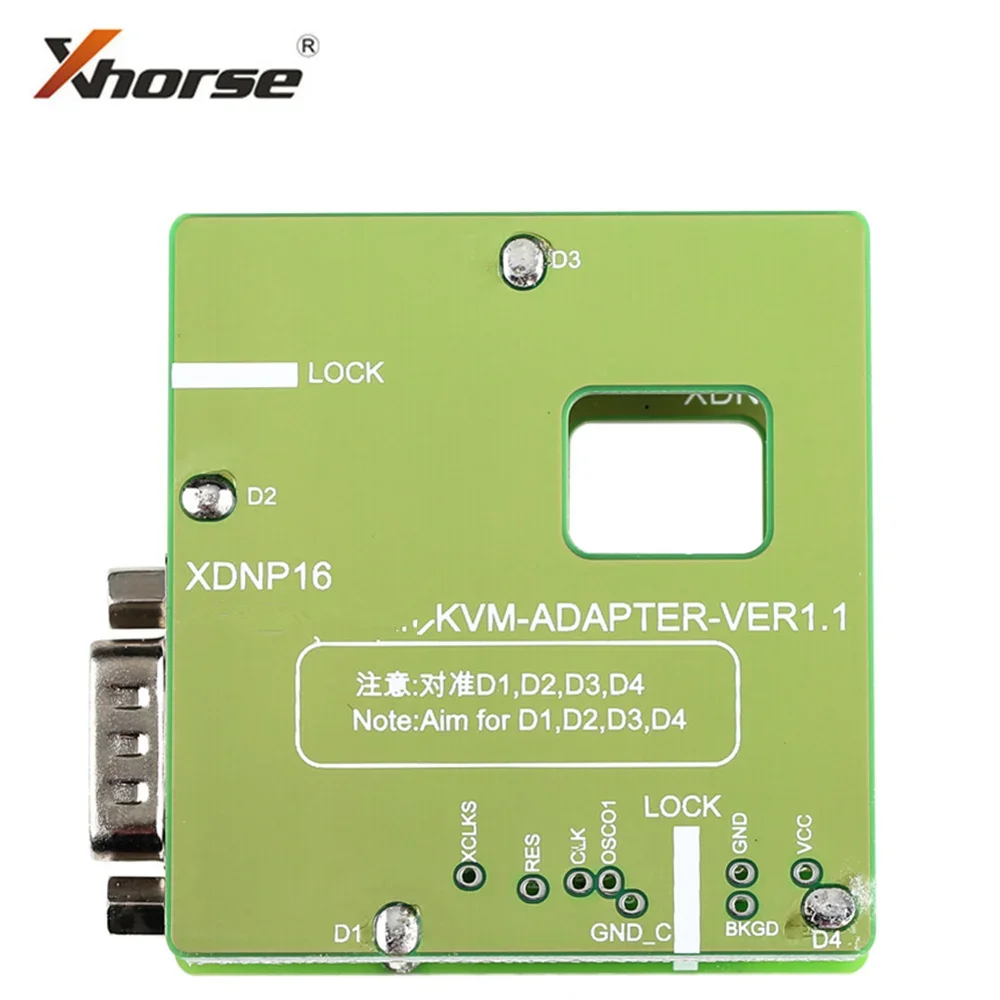 محولات Xhorse XDNP16 خالية من اللحام لمجموعة Landrover تعمل مع MINI Prog وأداة المفاتيح