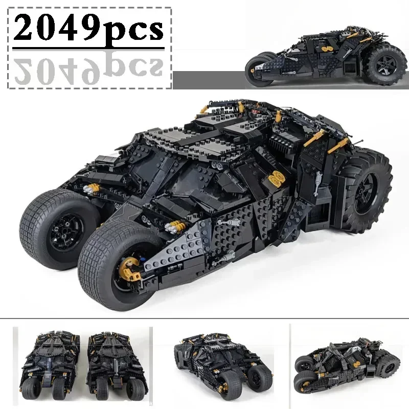 

IN stock Movie Series 2049Pcs Tumbler Model Building Blocks 76240 Car Building Blocks Set Diy Toys Christmas Gifts for Children