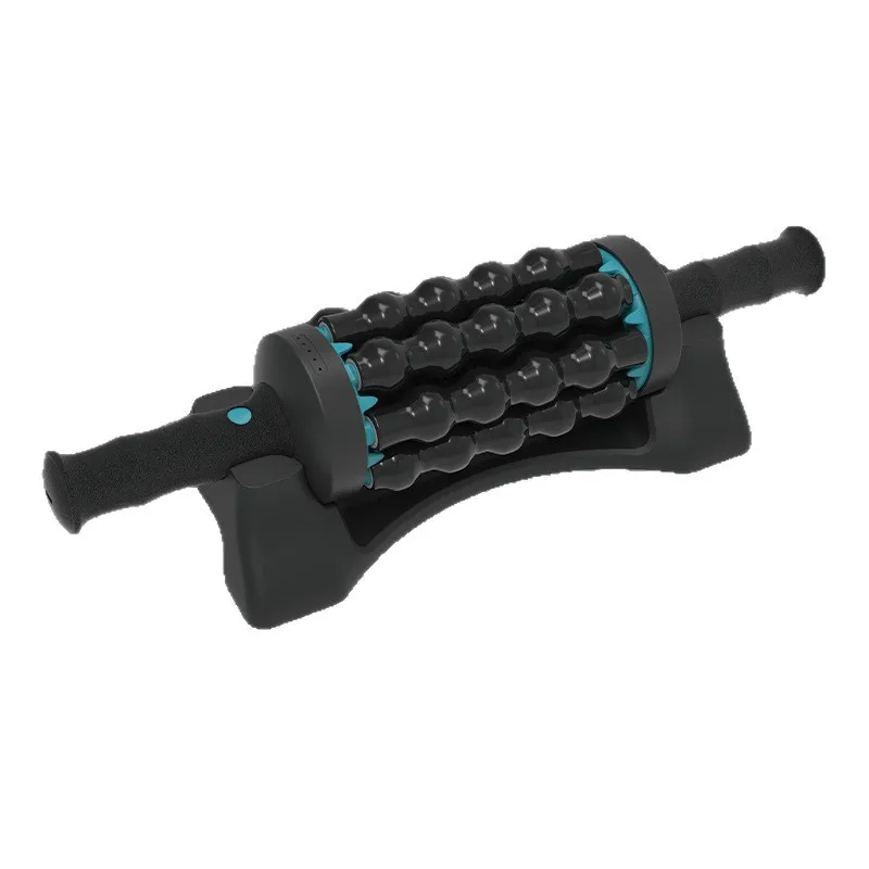 Electric Automatic Large‑Area Fascia Roller Massager, Portable Muscle Relax Massager for Leg, Back, Foot, Arm Tension Ease