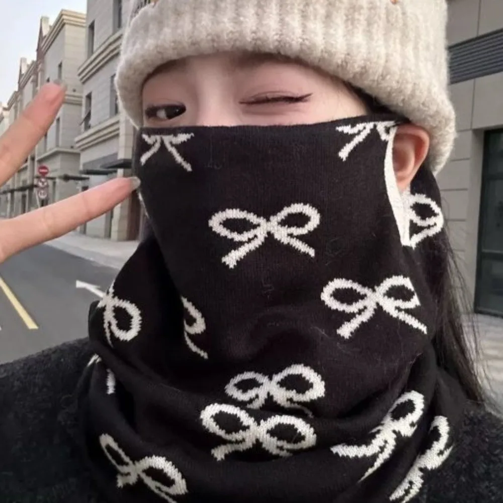 

Многофункциональная зимняя велосипедная термомаска с леопардовым принтом, точечный бант, ушной крючок, теплый пуловер с цветочными полосками, мужская кепка