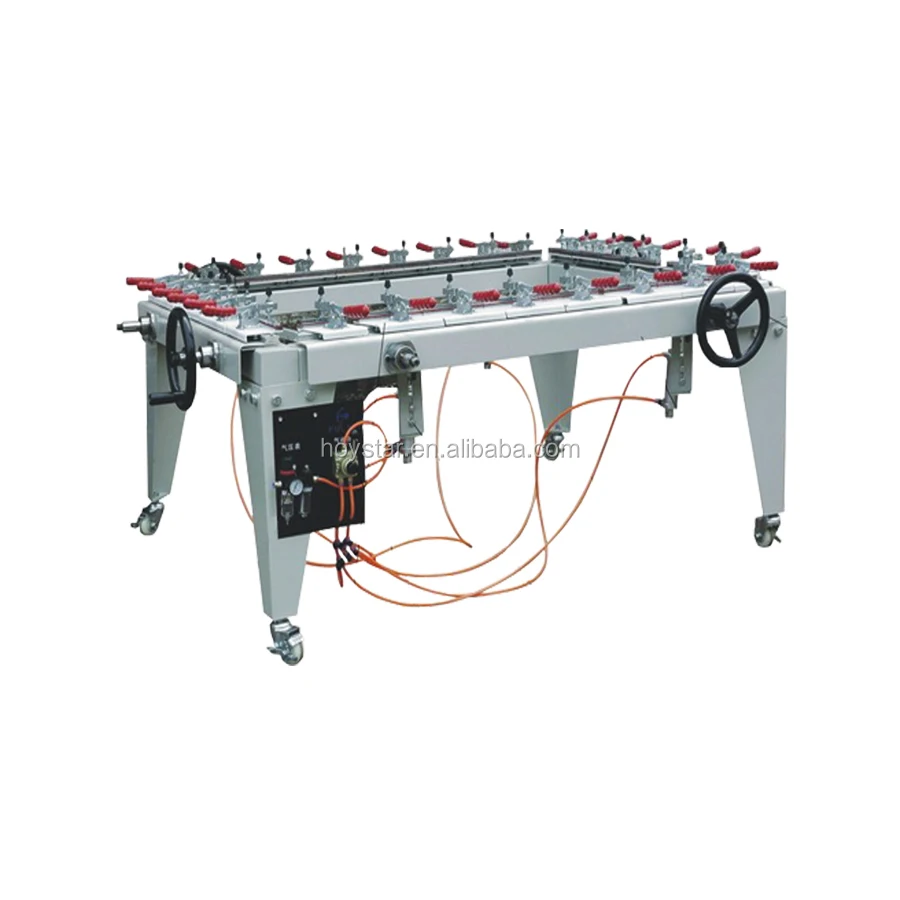 Hoystar Best Price Silk Screen Stretching Machine With Clamp