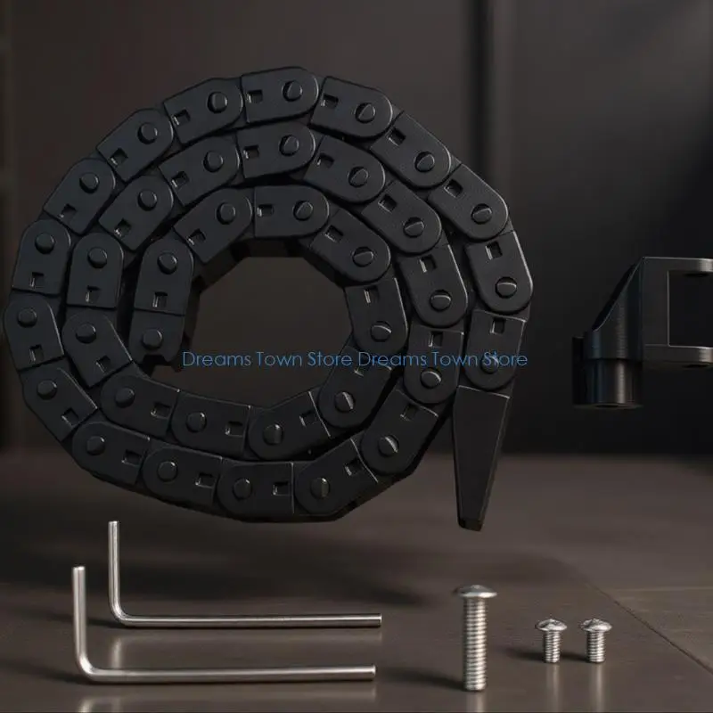 HX6A Professional Nylon Drag Chain 48cm Open Drag Chain Cable Replacement For S1 S1C