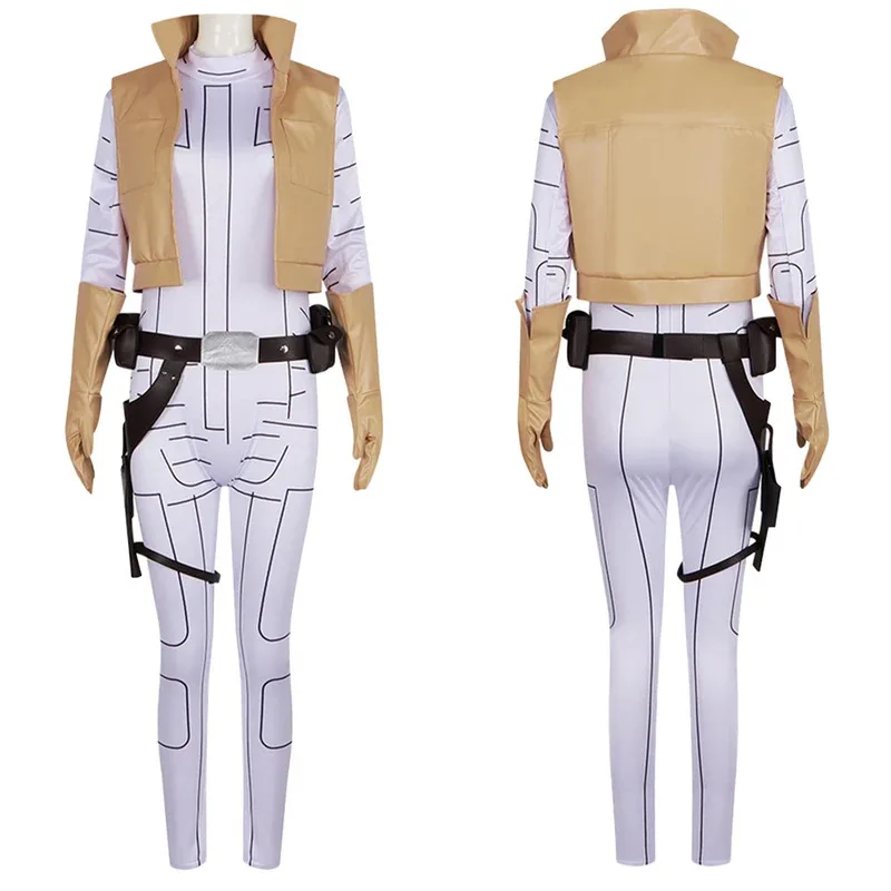 

Лея Косплей Фэнтези Одежда Костюмы Перчатки Фильм Космическая Битва Костюм Маскировка Взрослых Женщин Ролевая Игра Фантазия Вечеринка Наряд см; 5