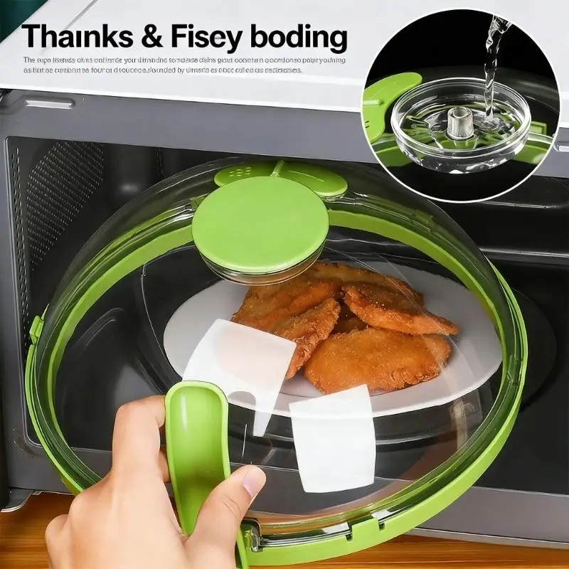 Useful Plastic Microwave Aid Ensures Uniform Warming And Tidiness 55KF