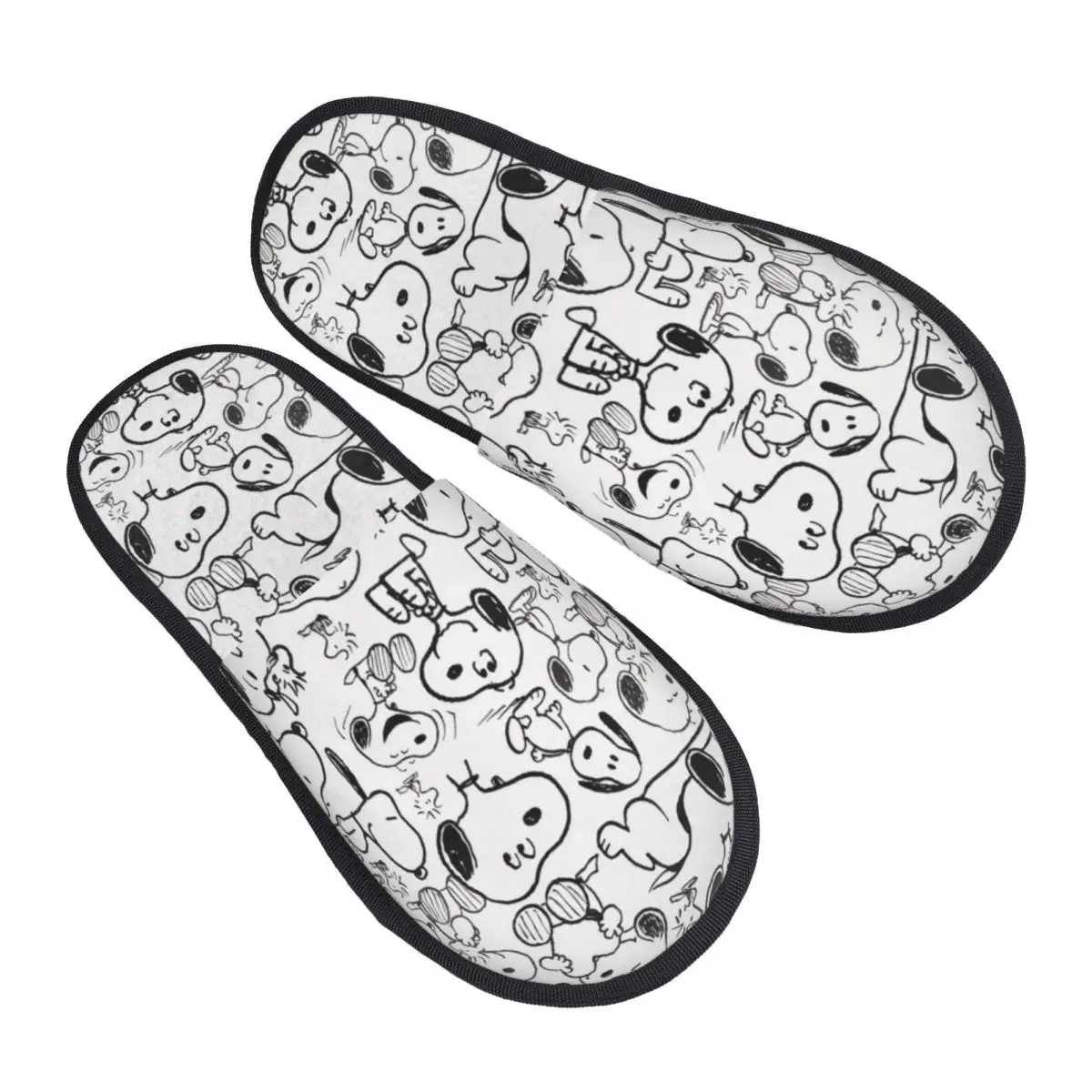 

Пользовательские S-snoopys анимированные мультяшные гостевые тапочки для спа-женщин, домашние тапочки