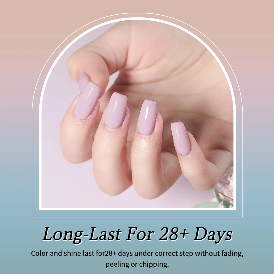 JR 6 ชิ้น 16 มิลลิลิตรเจลเล็บชุดรวมทั้งสีแดงสีชมพู Nude Gel ชุด UV LED Soak Off ภาษาโปลิชคําบ้าน DIY top coat base coat ของขวัญ