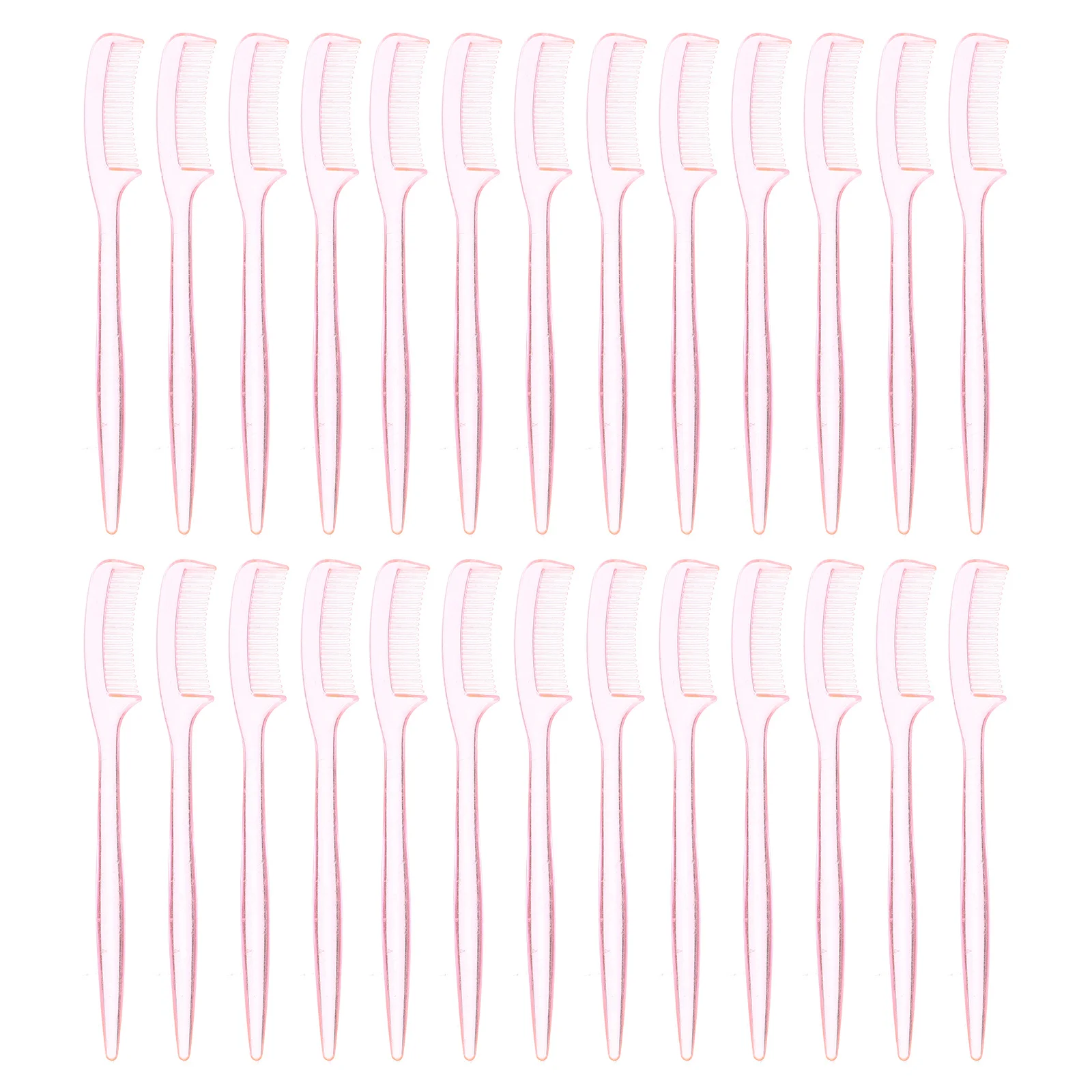 30 個まつげコームマスカラアプリケーター眉毛ディファイナープラスチック素材快適なタッチ個別のまつげ