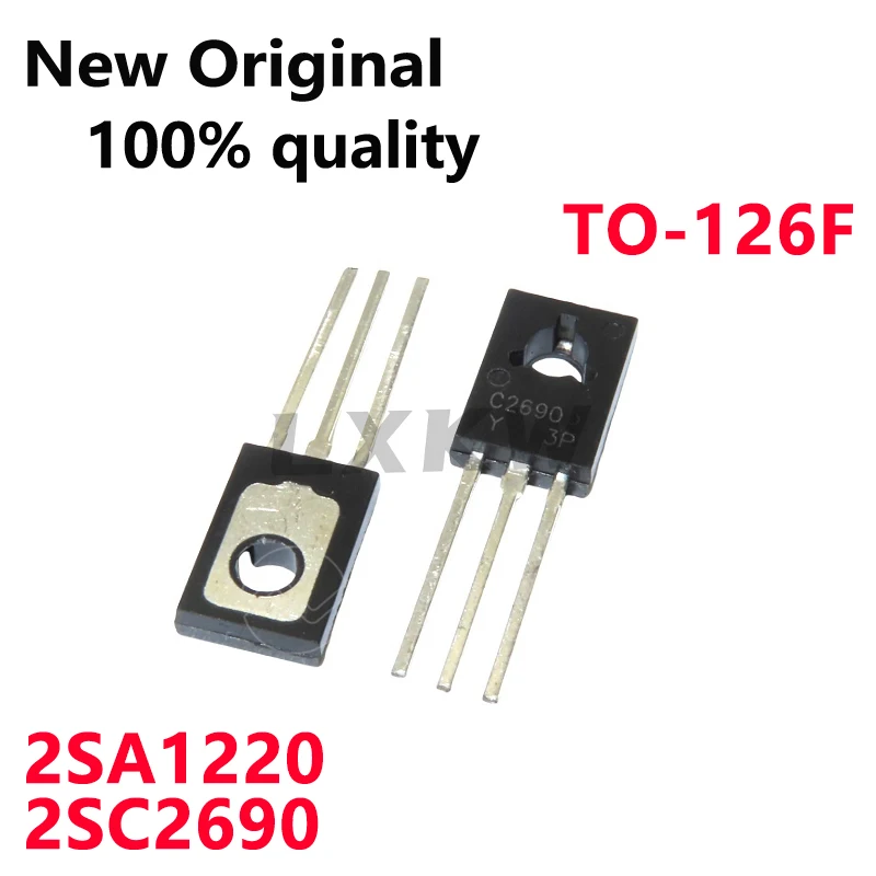 20 SZTUK Nowe 2SC2690 2SC2690P C2690 2SA1220 2SA1220P A1220A A1220P TO-126 Parowane tranzystory audio Dostępne od ręki