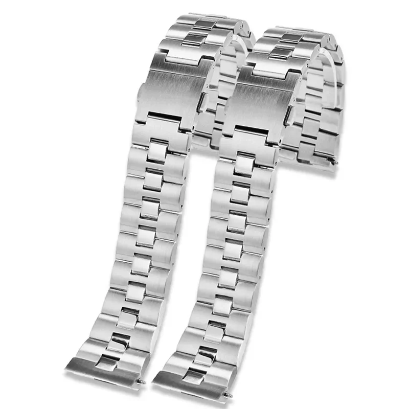 

High quality Solid stainless steel watchband for Tag Heuer Monaco CBL2111 CBL2180 CBL2113 CBL2115 BA0644 Silver watch strap 22mm