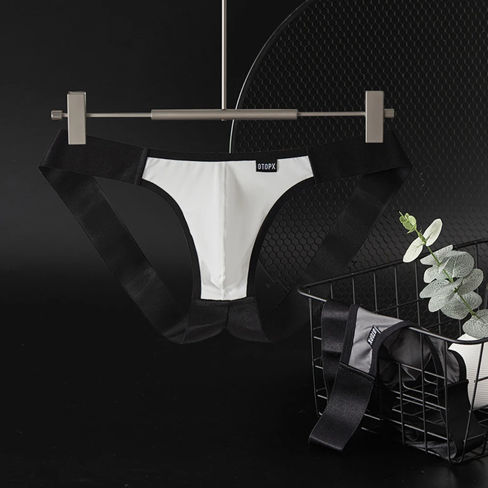 Men Jockstrap Thong Men Thong Panties Pornography Sissy Sports Jockstrap Thong Underpants Brand New Breathable
