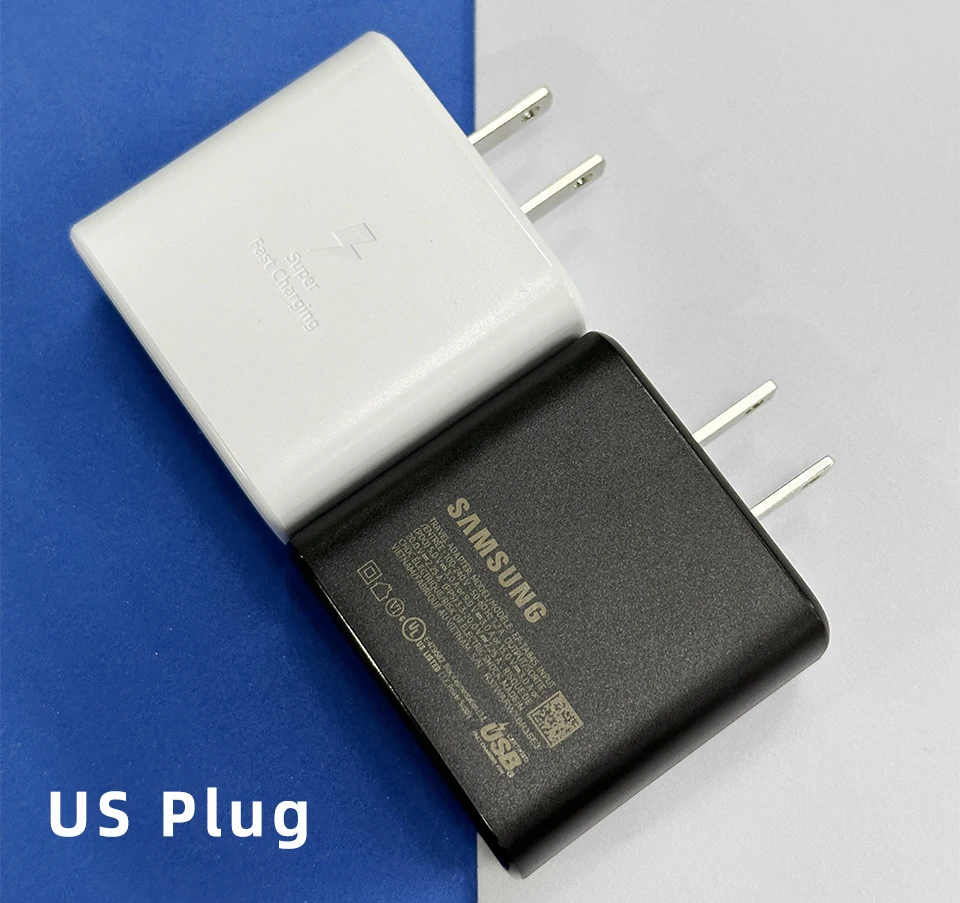 Samsung 45w PD Charger Cargador 20V 2.25A Usb Tyep C Fast Charging Adaper EU US Galaxy S25 Ultra 24 Plus S23 A56 A54 Tab S10 S9 - náhled 4