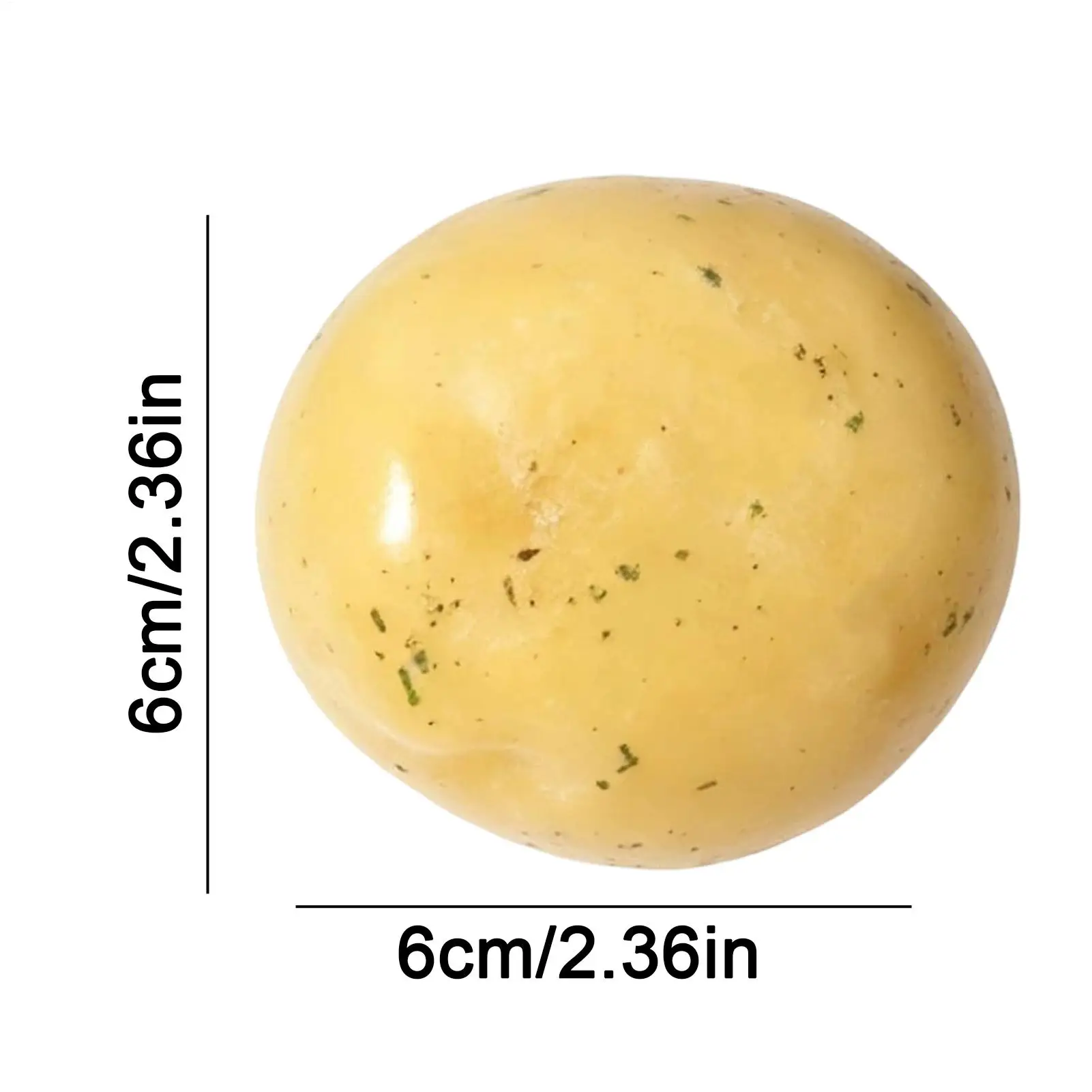 1PC Sensory Squeeze Toys Realistic Mashed Potato Fidget Ball Textured Crinkle Sound Stress Relief Squeeze Toy Stress Relief view 3