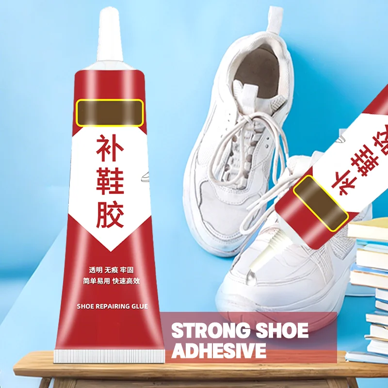 

Shoe-Repairing Adhesive Fast-Drying High-Strength Elastic Shoe Glue for Leather Rubber EVA Fabric TPU Repair Home Emergency Fix